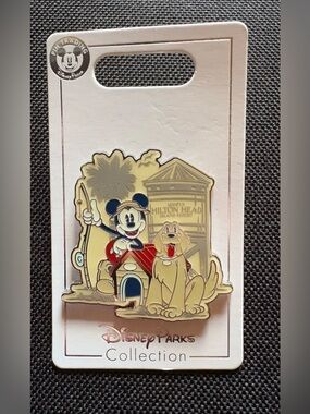 Disney Parks Pin Trading Hilton Head Island Resort Mickey Mouse & Shadow OE New